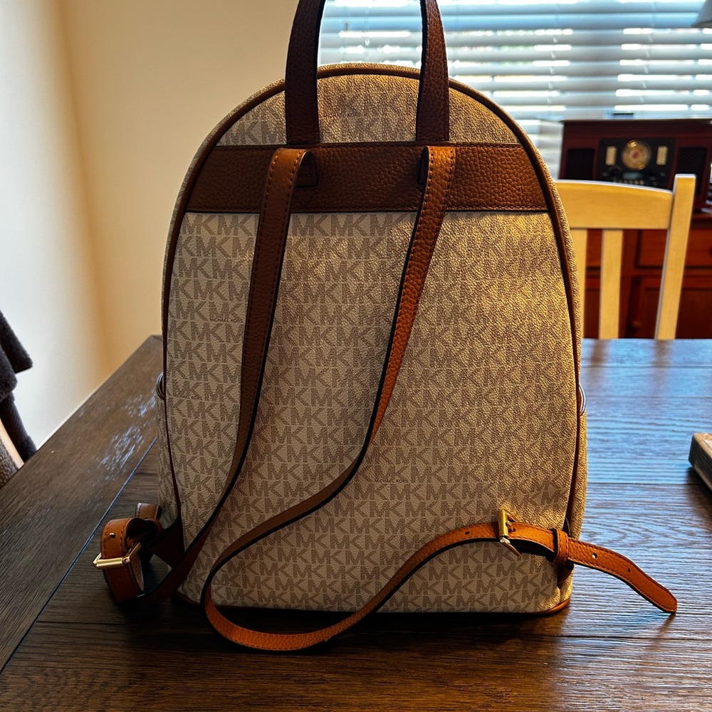 Michael Kors Beige Interior Backpack - image 3